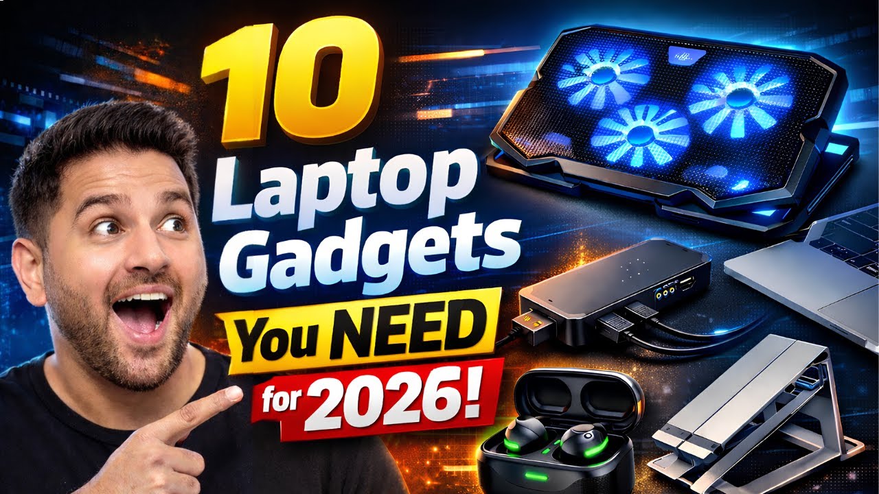 10 Super Useful Laptop Gadgets You NEED for 2026