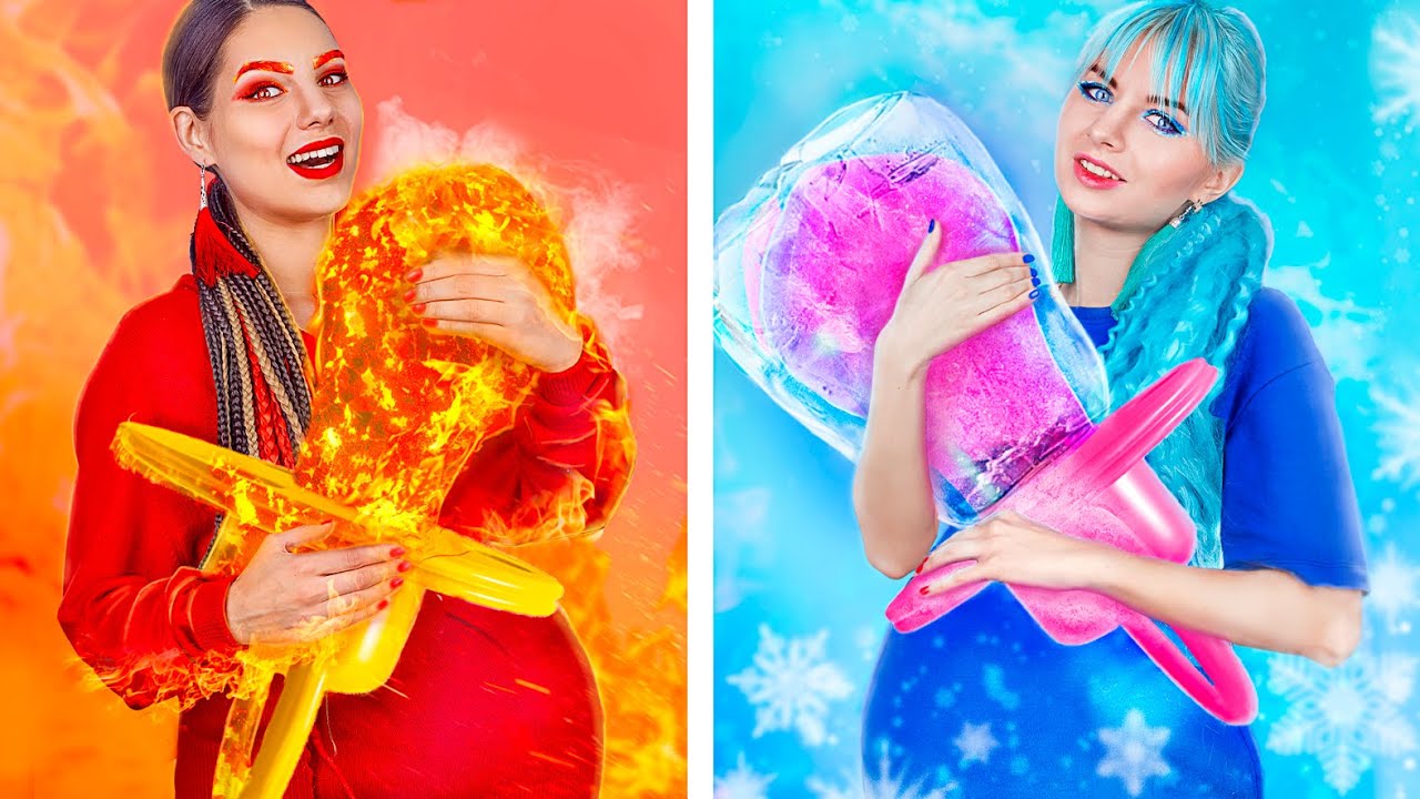 Hot Pregnant vs Cold Pregnant! Funny Pregnancy Situations
