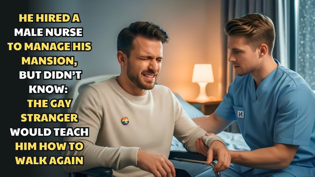 HE HIRED A MALE NURSE TO MANAGE HIS MANSION — BUT DIDN’T KNOW THE GAY STRANGER WOULD TEACH HIM HOW