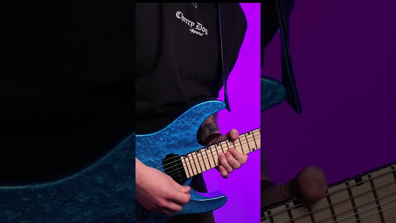 Would you rock this ESP ORIGINAL M-II CTM LIQUID METAL BLUE? 🤟🔥 #esp #espcustom #espcustomshop #j