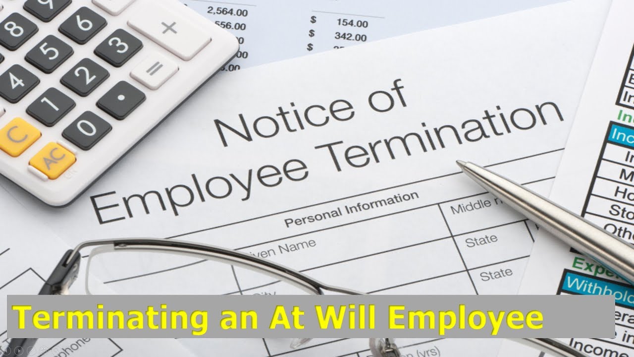 HR Rescue: Terminating an At Will Employee