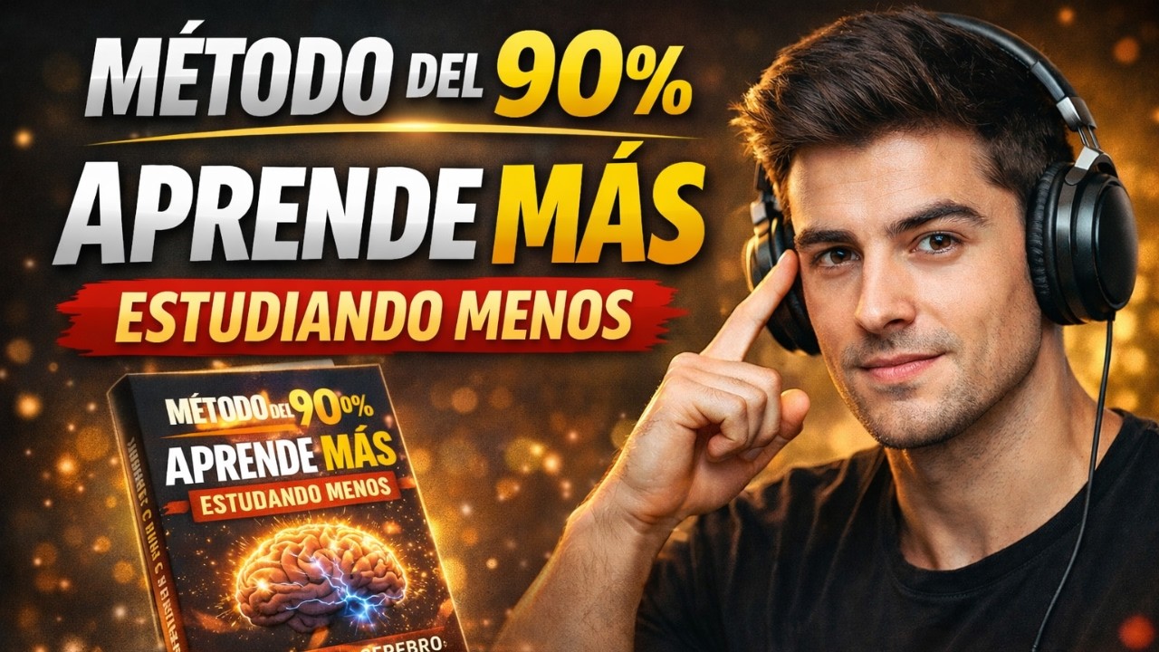 Entrena tu CEREBRO | Memorizar Rápido | RECORDAR TODO | AUDIOLIBRO Técnica del 90%