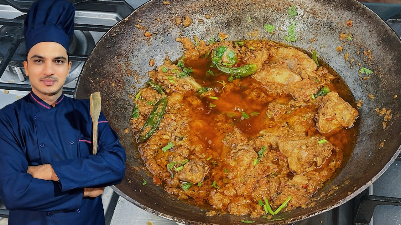 Restaurant style Chicken karahi Recipe|Chef M Afzal|chicken Karahi Recipe|