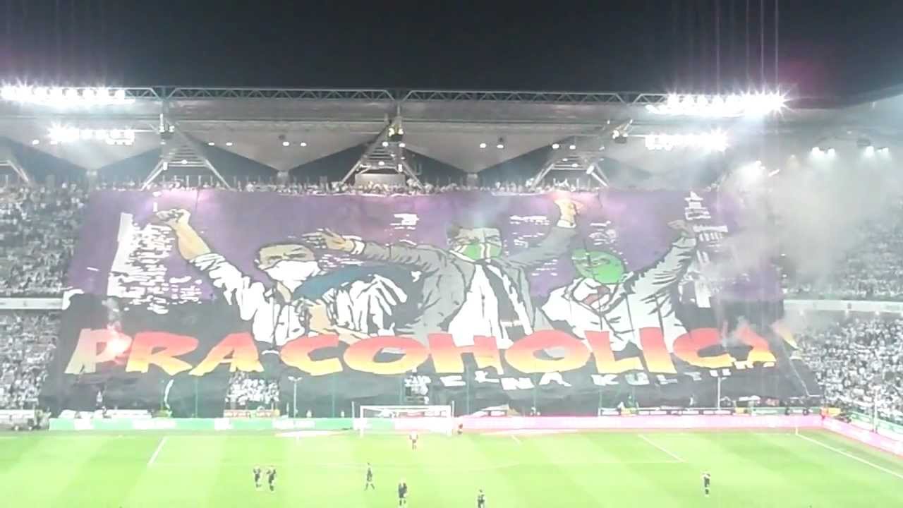 Derby Stolicy 2012, Legia - polonia, Oprawa pRracoholicy