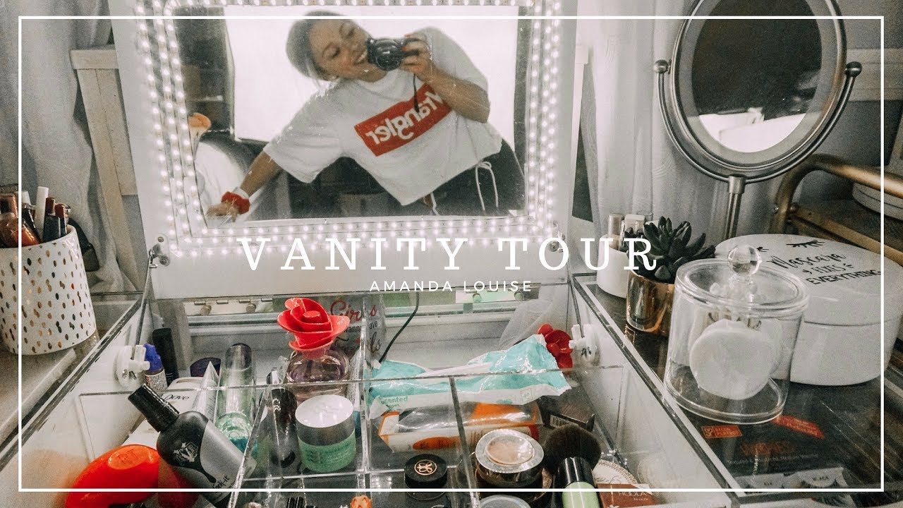 MAKEUP COLLECTION VANITY TOUR ll Amanda Louise