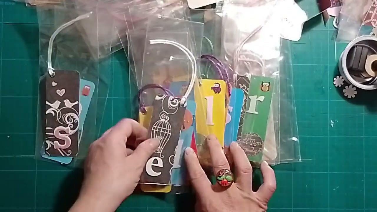 MUESTRA DE MIS PRIMEROS MARCAPÁGINAS