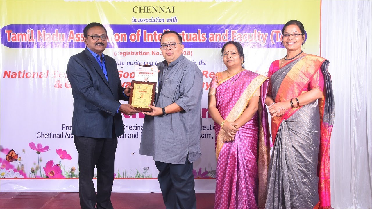 Dr Hari Sundar G special lecture on Good Academic Research Practices