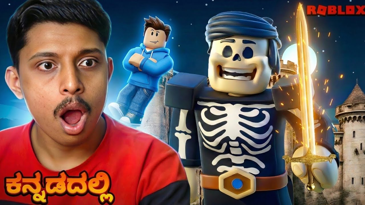 ESCAPE THE CASTLE FORTRESS OBBY | ROBLOX GAMEPLAY IN KANNADA