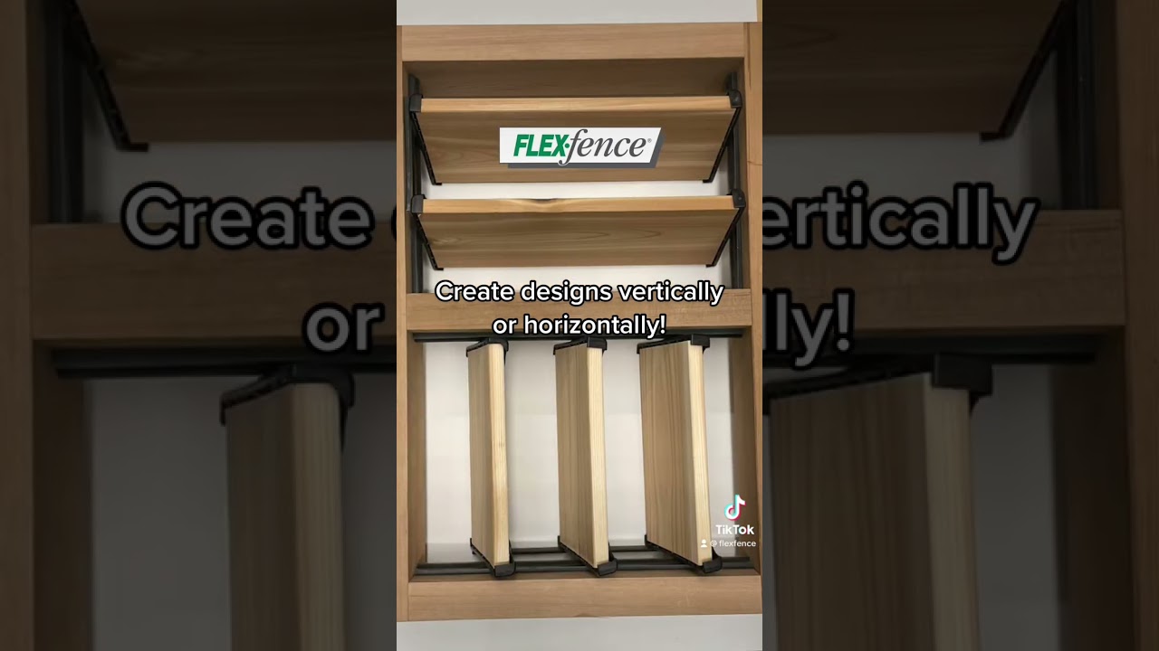 With FLEXfence Hardware you can Manuever Louvers Easily!