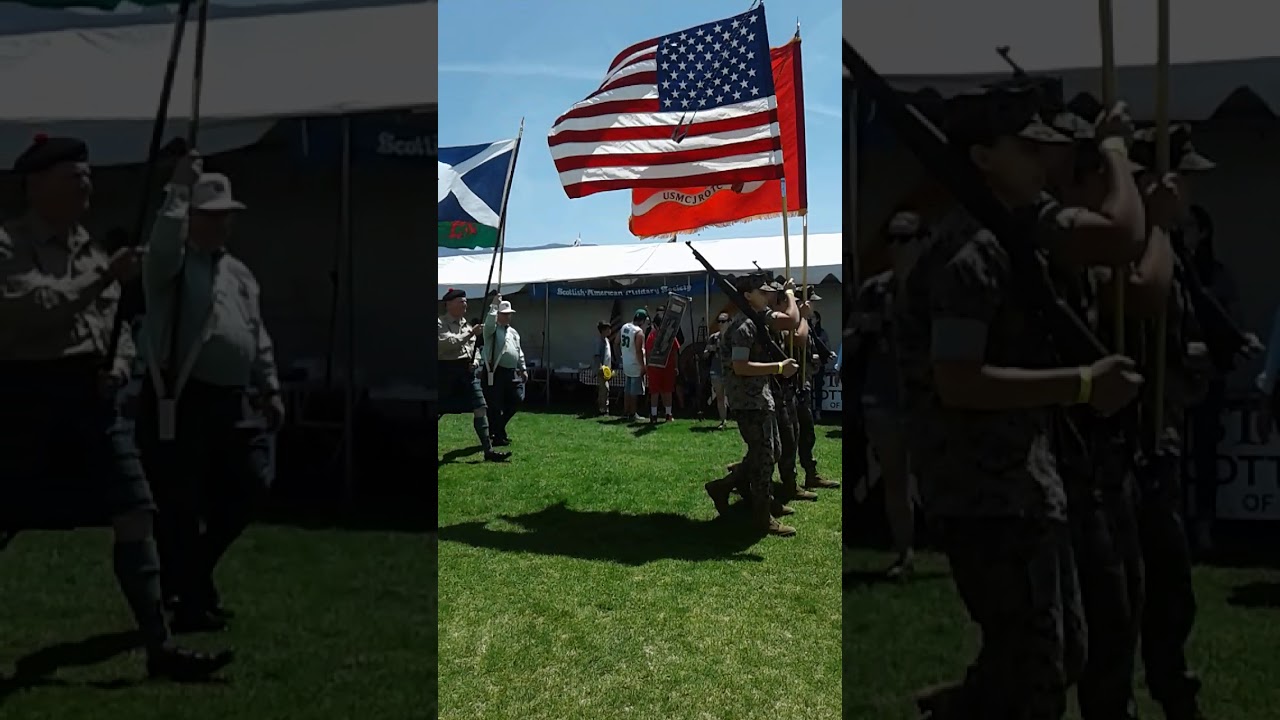 Scottish Clan parade