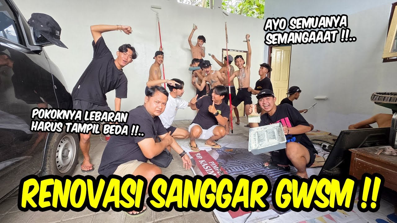 [ Edisi bahasa jawa ] Bangga campur kecewa !! AKHIRNYA KITA RENOVASI SANGGAR GWSM
