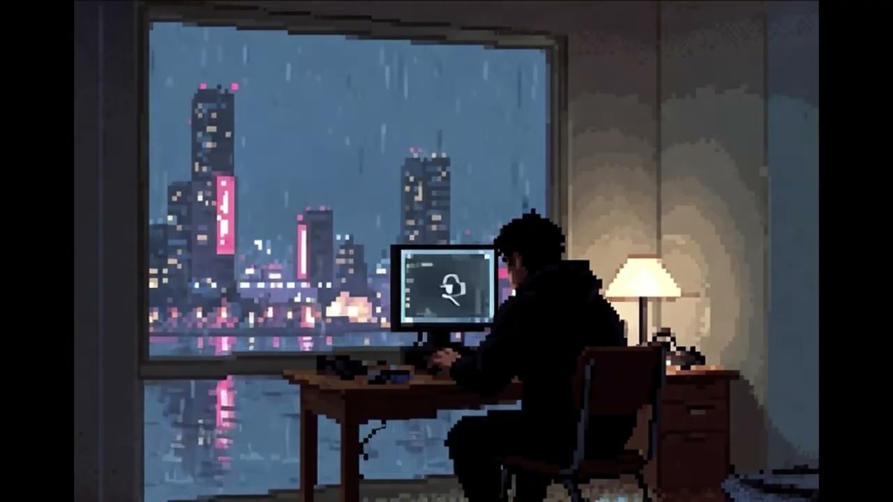 Deep Sleep Ambient Music: 3 Hours of Calming Rain and Relaxing Lofi