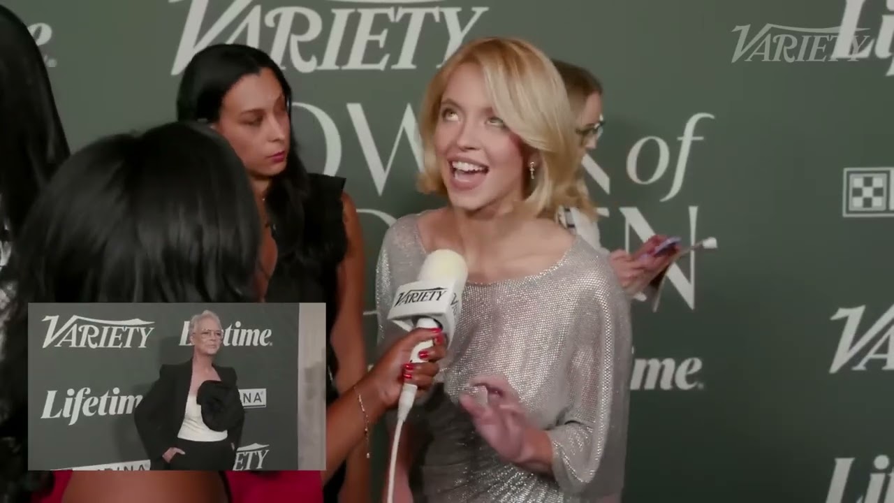 Sydney Sweeney. The red carpet at Variety's Power of Women