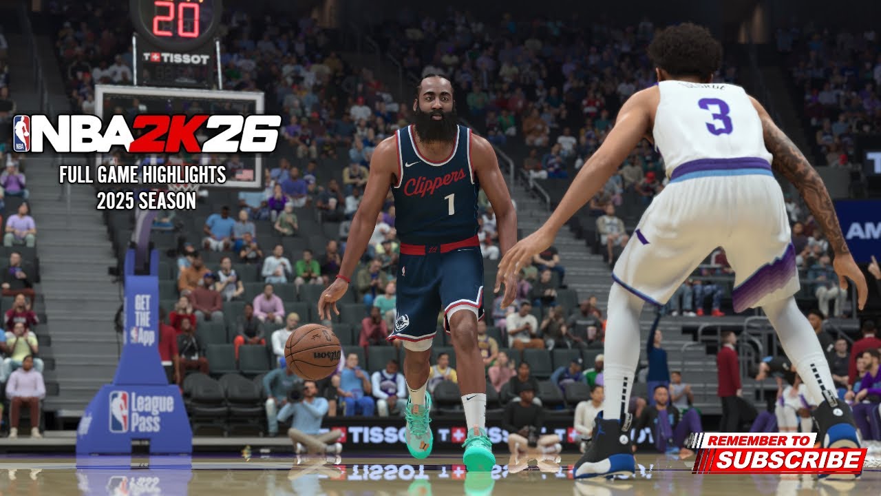NBA 2K26 Jazz vs Clippers | Full Game Highlights CPU Sim