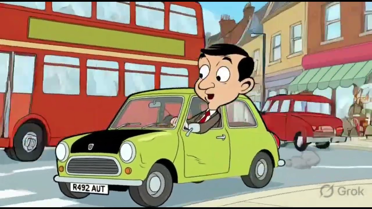 Mr bean #ai #funny cartoon #viralvideo 