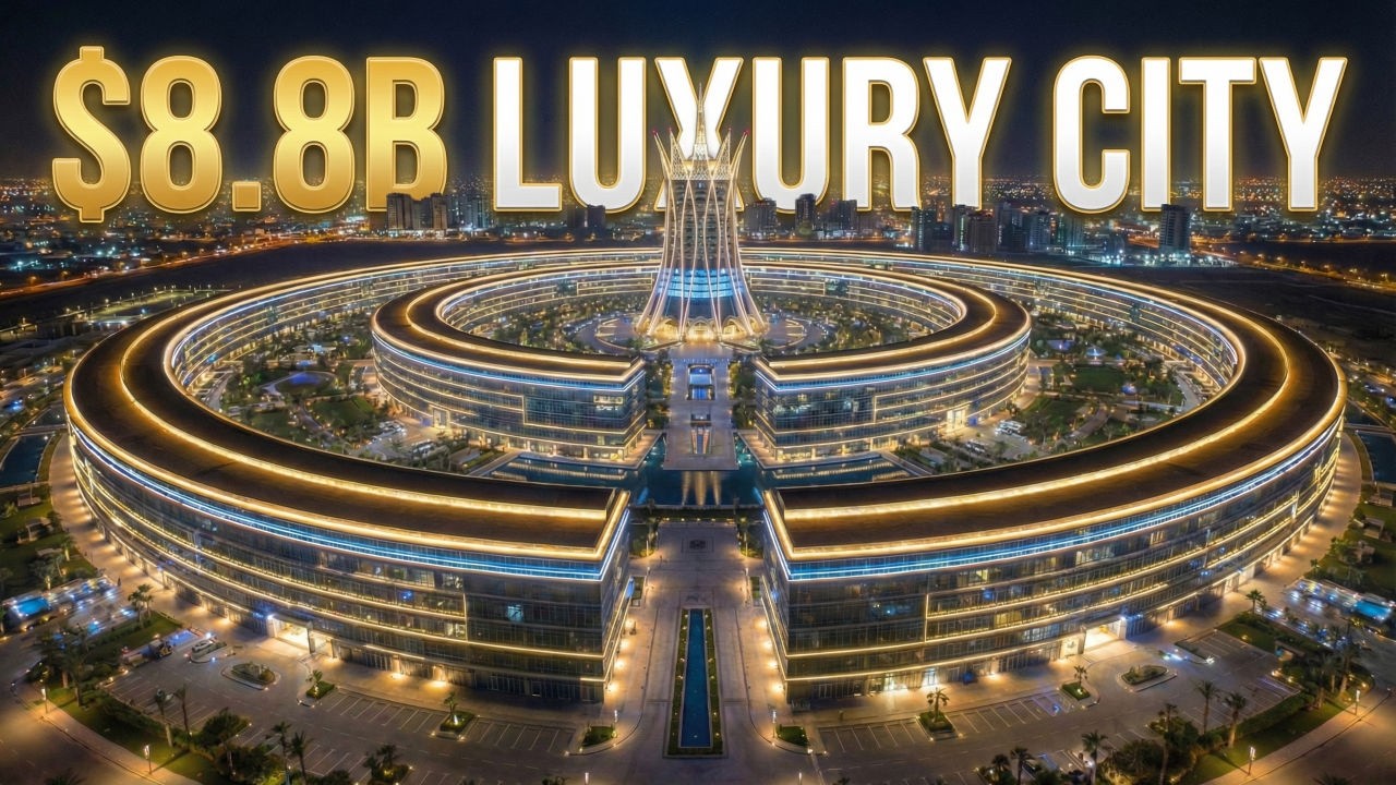 Inside Dubai’s $8,800,000,000 Circular Sky City | The Future of Ultra Luxury