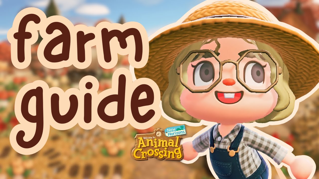 Полное руководство по ферме | планировка, комбинации и множество идей | Animal Crossing: New Hori...