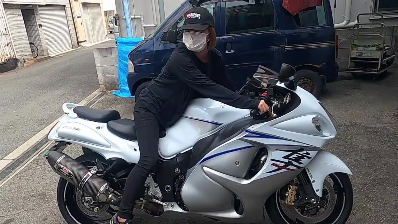 ＣＫ１１１　隼　見ていきまーす バイクの紹介 !(^^)! スズキ SUZUKI  隼 ハヤブサ  GSX1300R HAYABUSA Hayabusa