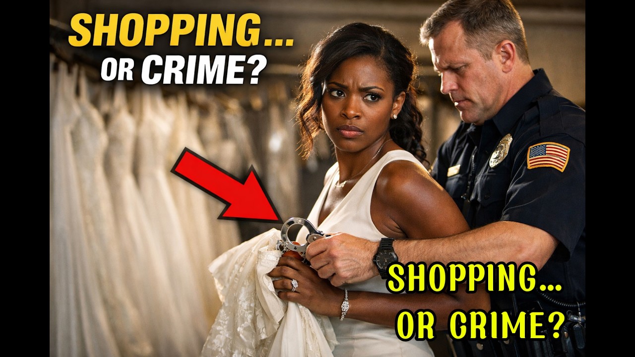 Racist Cop Arrests Black Woman Shopping for Wedding Dress—She's Civil Rights Attorney,Fired $8.4M..!
