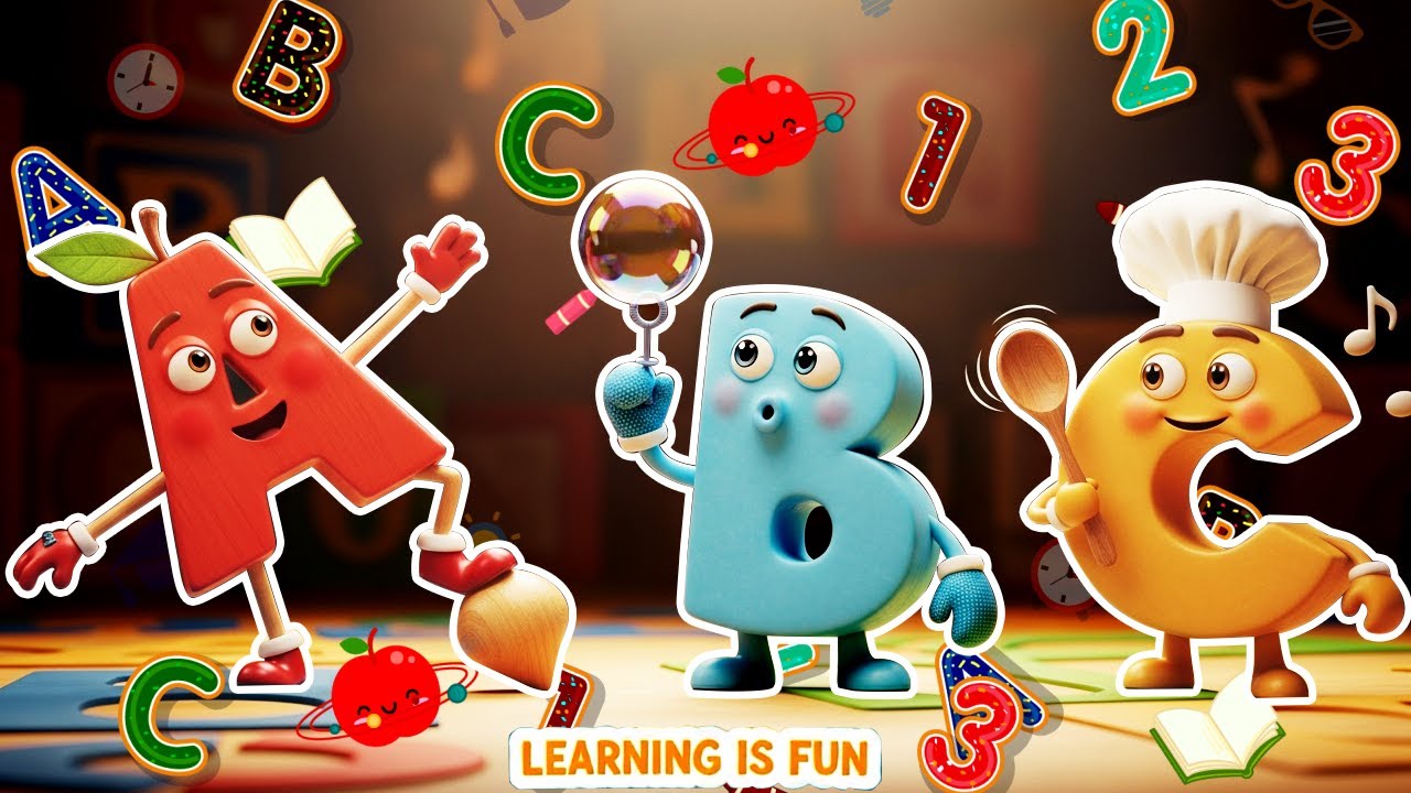 Super Fun ABC Phonics for kids |  A to Z Alphabet Song for Kids | Learn ABC Phonics