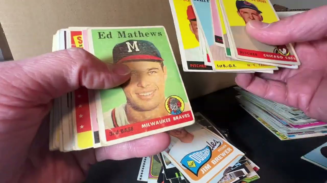 Vintage Baseball Card Mail Day - Box 3