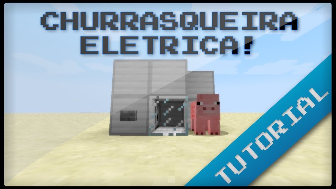 Churrasqueira Autom&aacute;tica - Redstone Tutorial 13