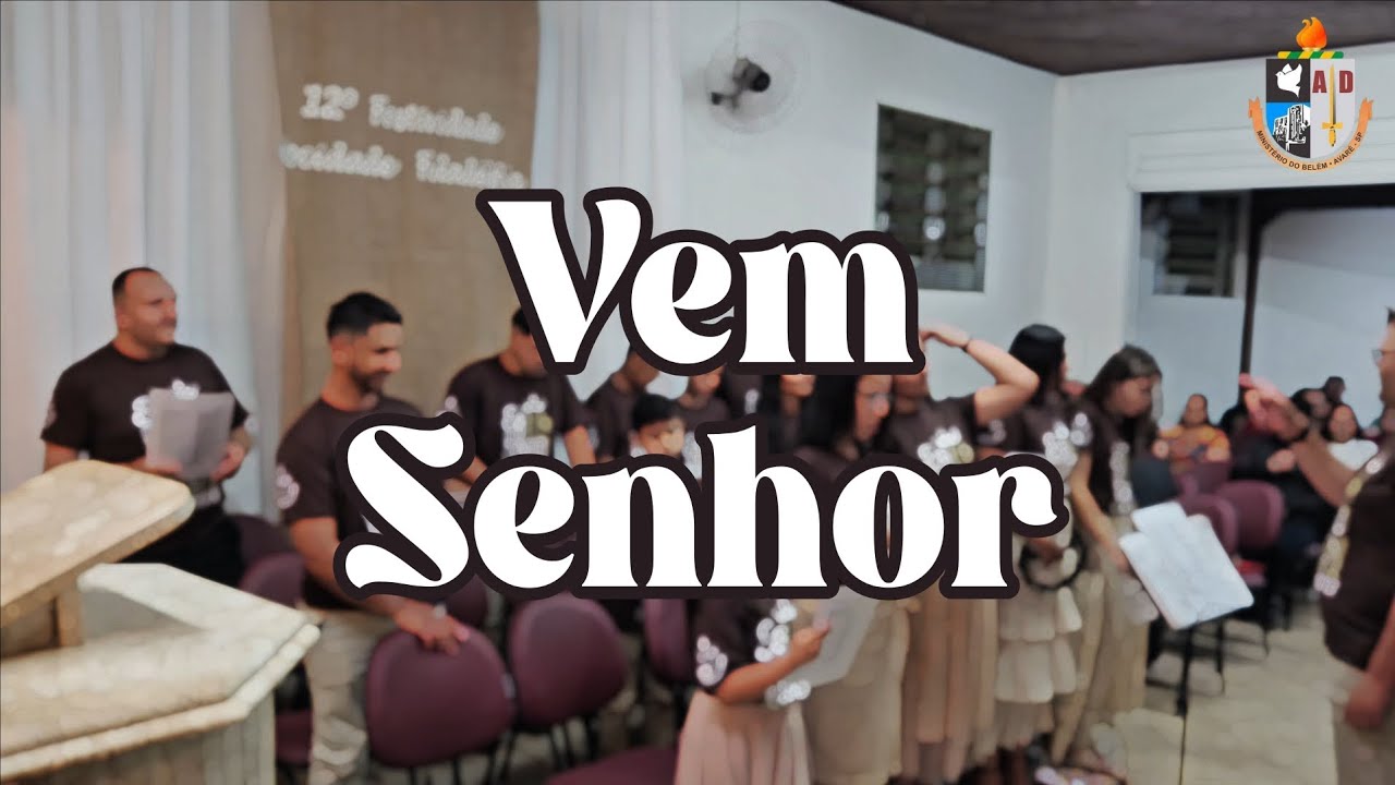 Vem Senhor - Congresso 2025 (Eis que venho sem demora)