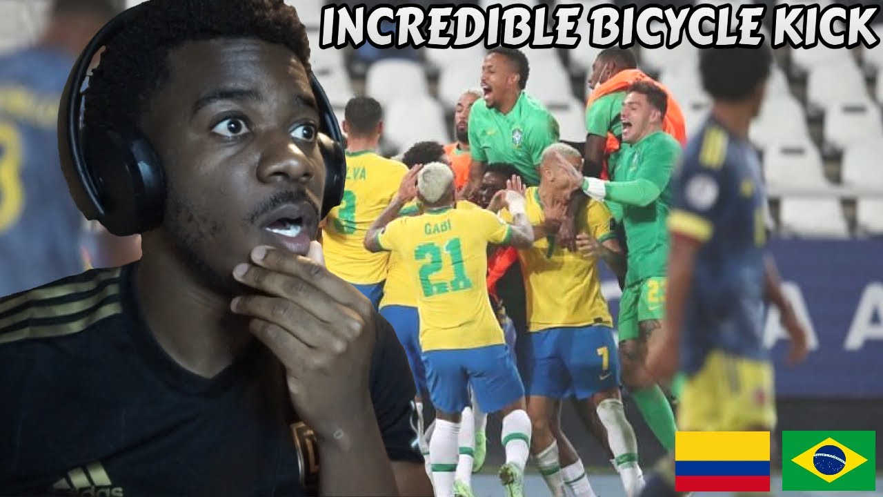 BRASIL 2 x 1 COLÔMBIA - Extеndеd Hіghlіghts & All Gоals 2021 (HD) Copa América | Reação