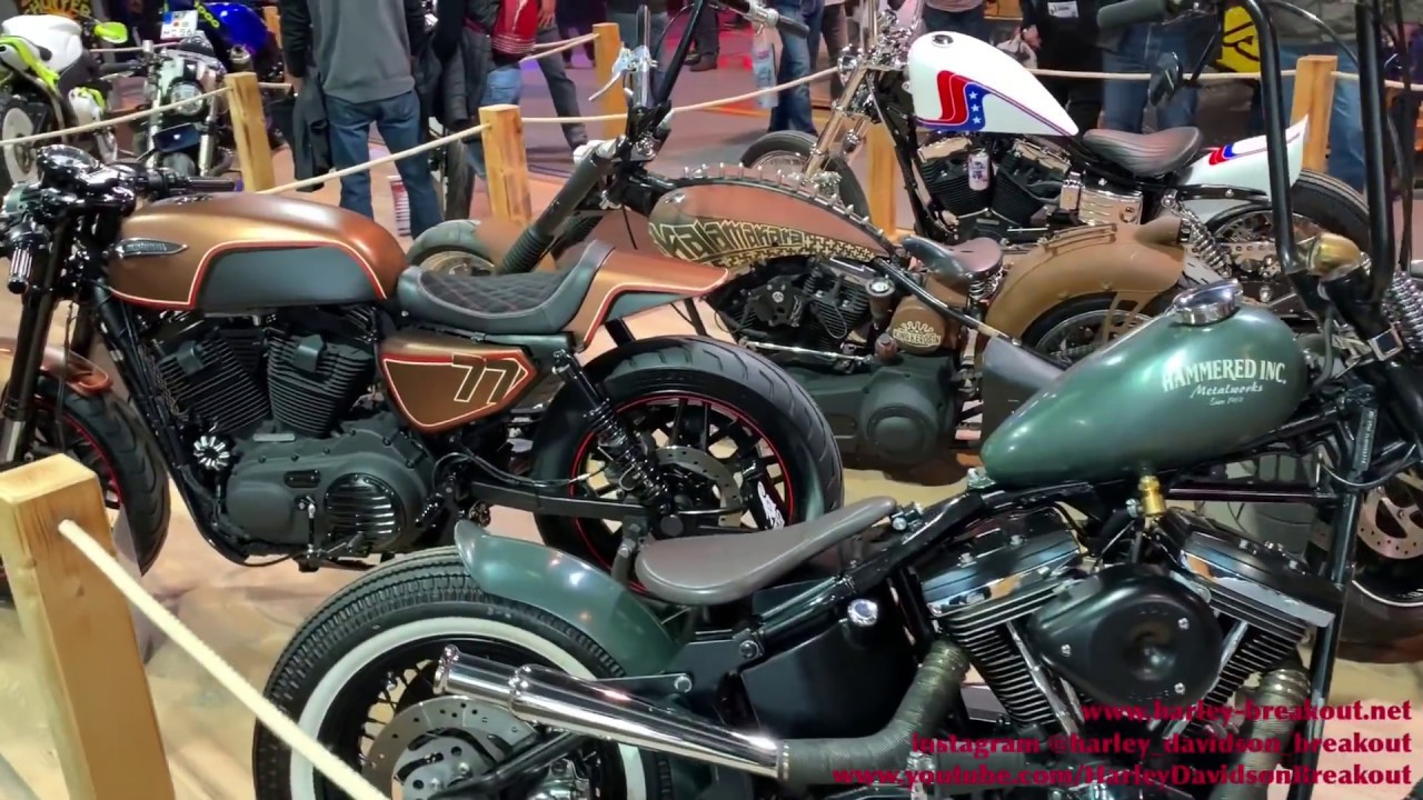 Harley-Davidson Best Custom Motorcycle Fair in Zurich Part 4 (Swiss Moto 2019)