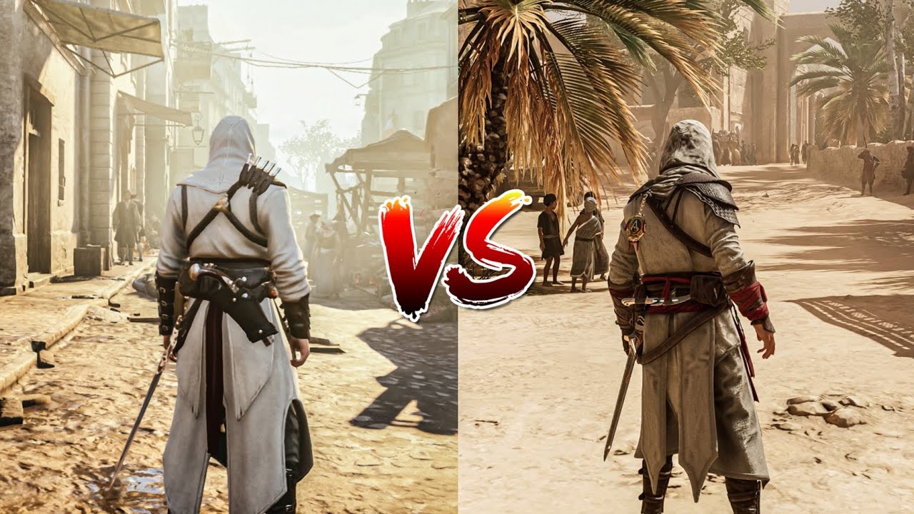 PARKOUR COMPARISON | Assassin's Creed: Unity VS Mirage