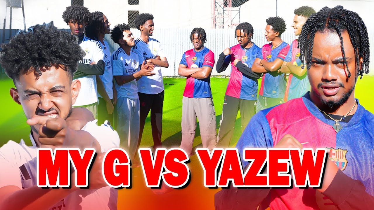 Slip and slide MY G SQUAD VS YAZEW SQUAD | Seyoumtad
