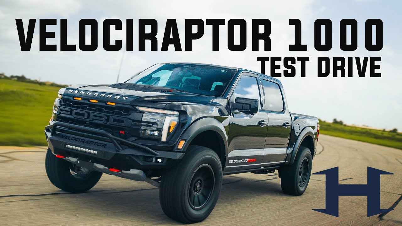 Тест-драйв Hennessey VelociRaptoR 1000: самый мощный Ford Raptor в истории