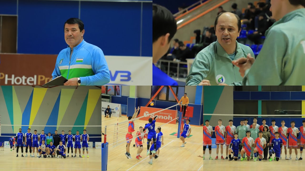 Voleybol boʻyicha Oʻzbekiston Chempionati 2025 1-tur bahslari IIV HUMO VS U18 Yangi Toshkent