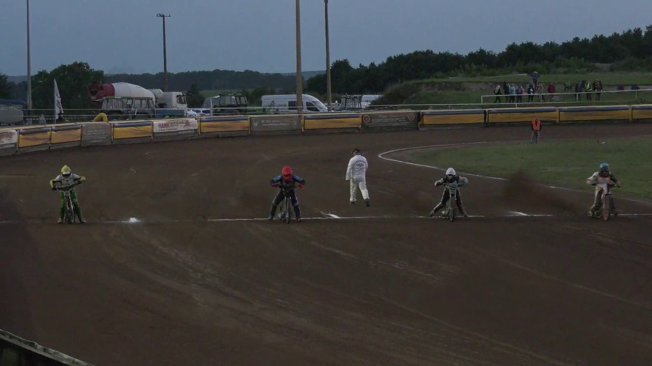 Internationales Speedwayrennen 14 07 2017 in Wittstock Lauf 6 Oldies