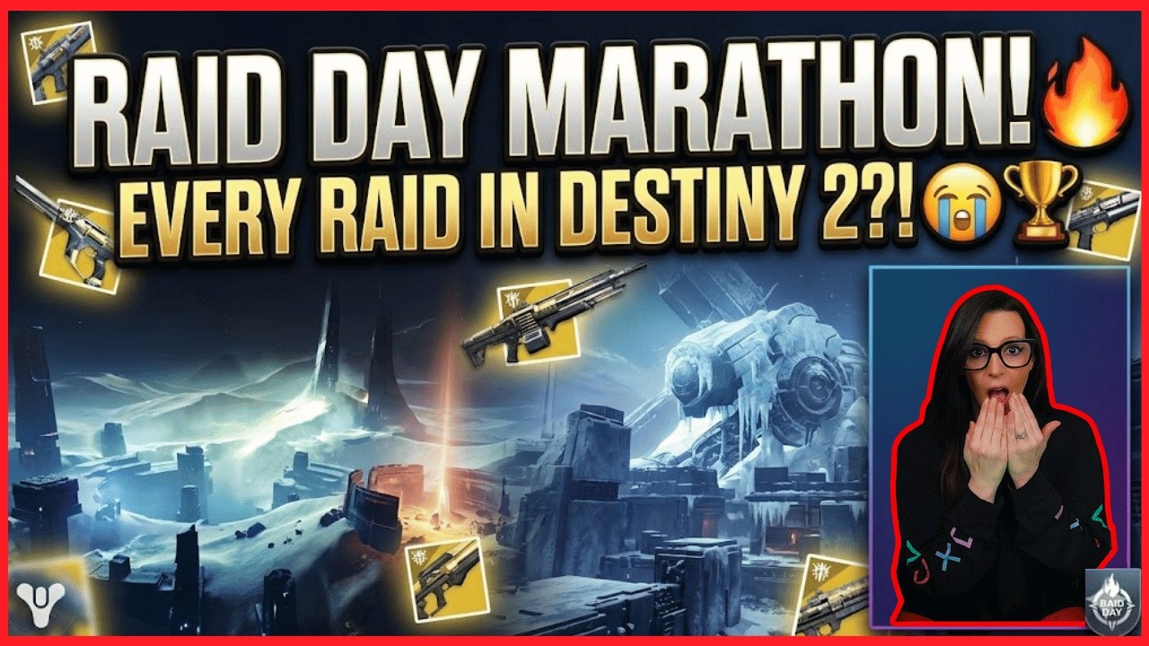 8 Hours of Raids and will we get EXOTICS?🙏 (Destiny 2 Raid Day)