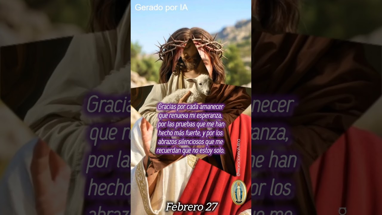 &iexcl;Bendecido fin de semana en gratitud! #jesus #maria #cuaresma #iglesiacatolica #findesemana