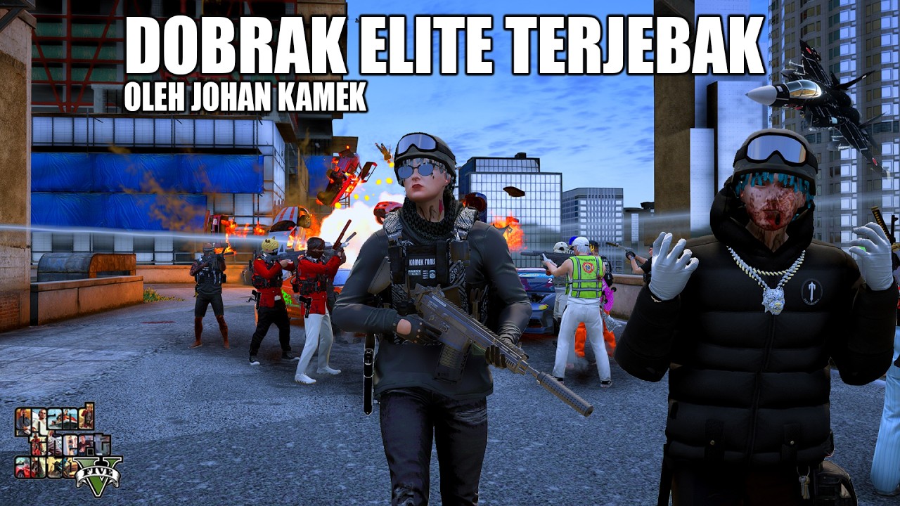 RENCANA BESAR ANTONI KAMEK MENJEBAK JOHAN DALAM PEPERANGAN SENGIT!!!  GTA 5 ROLEPLAY INDONESIA!!!
