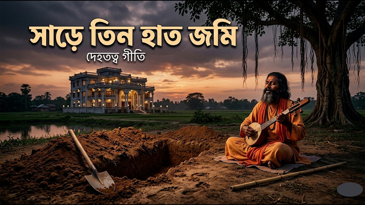 সাড়ে তিন হাত জমি | Sare Tin Hat Jomi | নতুন দেহতত্ত্ব গান ২০২৬ | দেহনগর