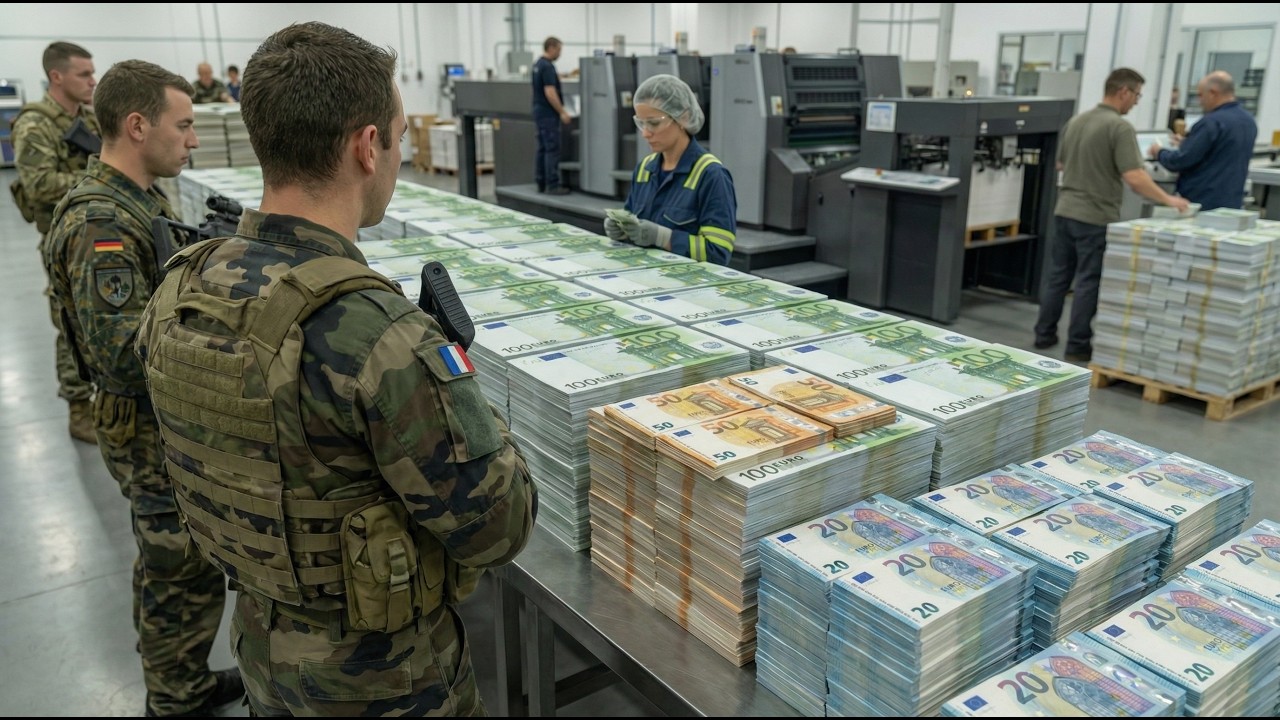 How the Euro Is Printed: Inside Europe&rsquo;s Money Factory (Full Process)