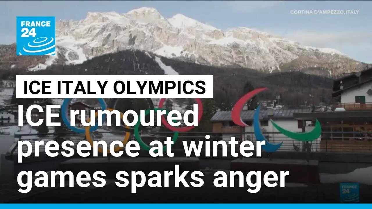 Anger as branch of ICE to help with security at Winter Olympics in Italy &bull; FRANCE 24 English