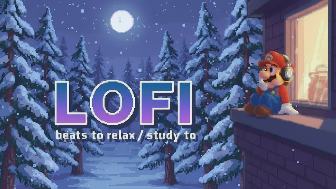 Chill Nintendo Video Game Music - Sleepy Lo-fi for Relaxing and Studying 🕹️ - Music Livestream
