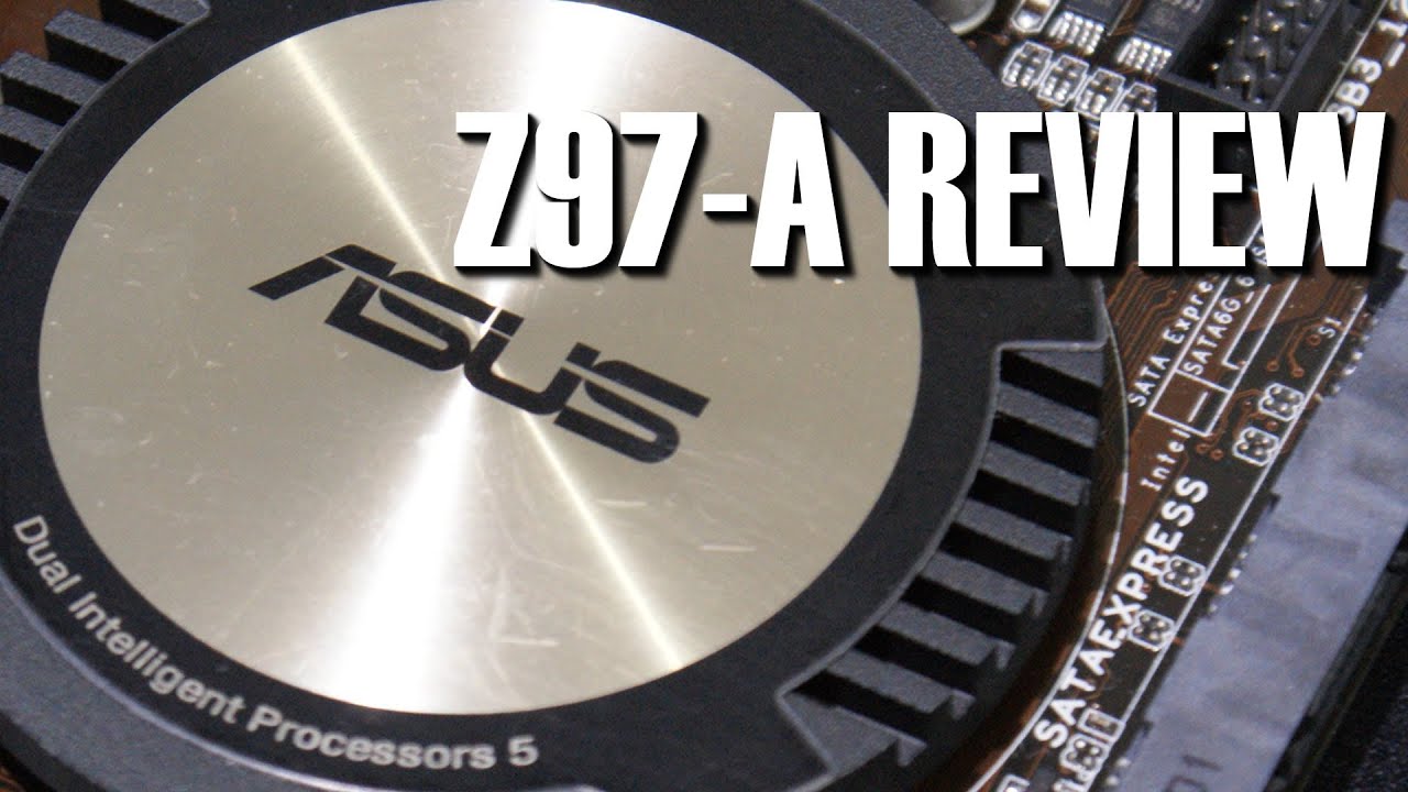 Обзор материнской платы Asus Z97 и разгон с процессором 4770K.