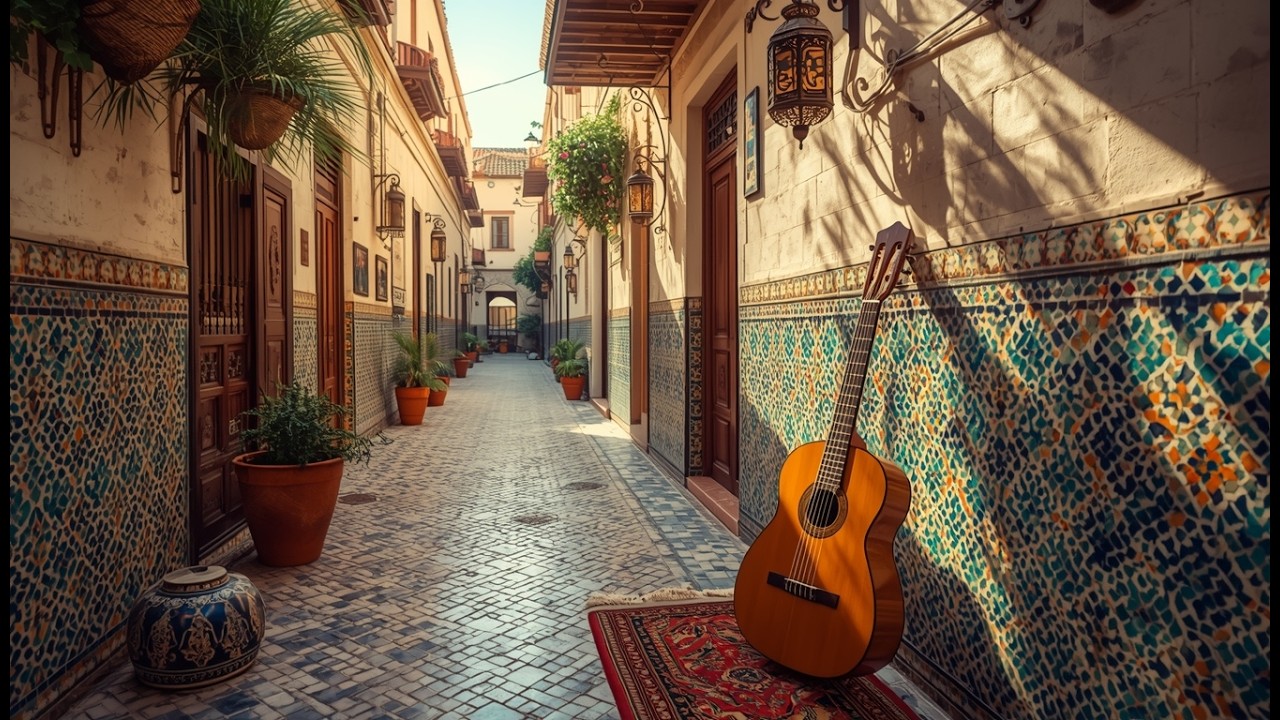 Flamenco Spanish Guitar & Arabic Oud – Andalusian Vibes for Relax & Study