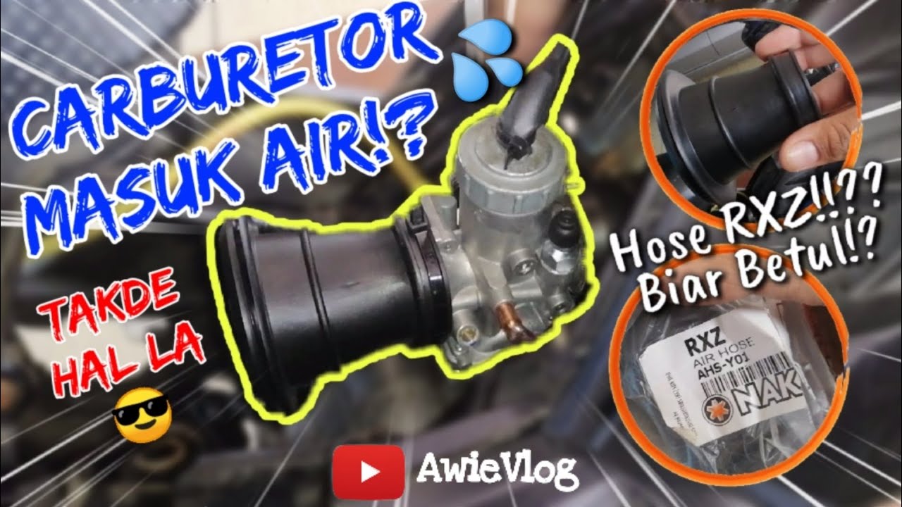 Cara/Tips Elak Carburetor Masuk Air💦 | Yamaha LC135