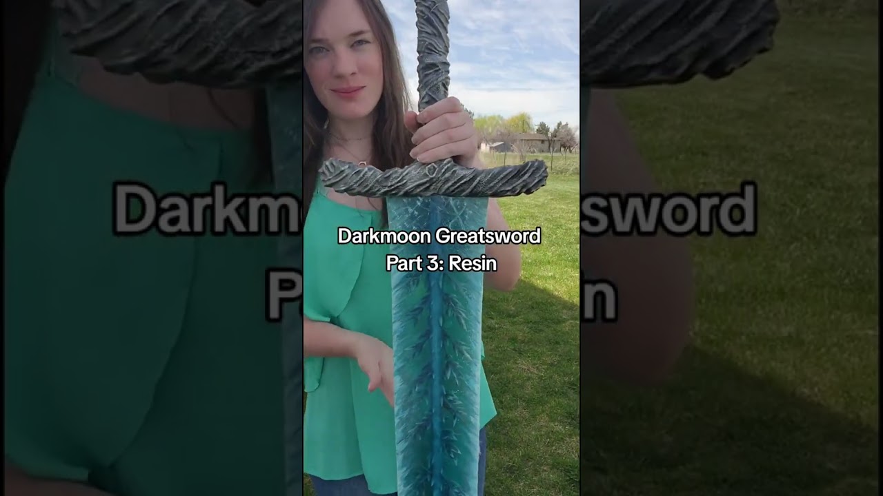 Unleash the Power of the Darkmoon Greatsword,  Elden Ring Inspired DIY Tutoria