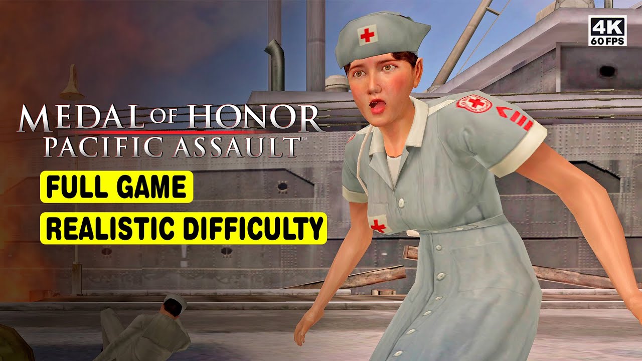 MEDAL OF HONOR: PACIFIC ASSAULT • FULL GAME • REALISTIC DIFFICULTY • 4K