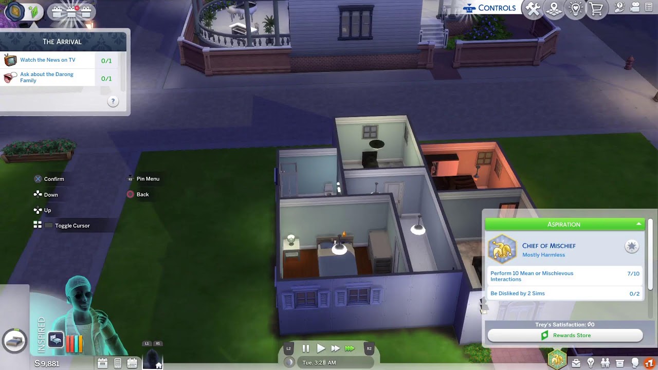 Sims4:  Networking to meet  new people