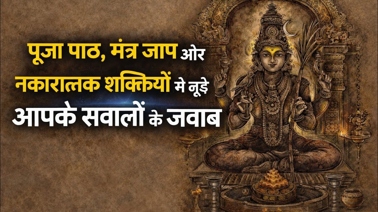 👉 पूजा पाठ, मंत्र जाप और नकारात्मक शक्तियों से जुड़े आपके सवालों के जवाब
