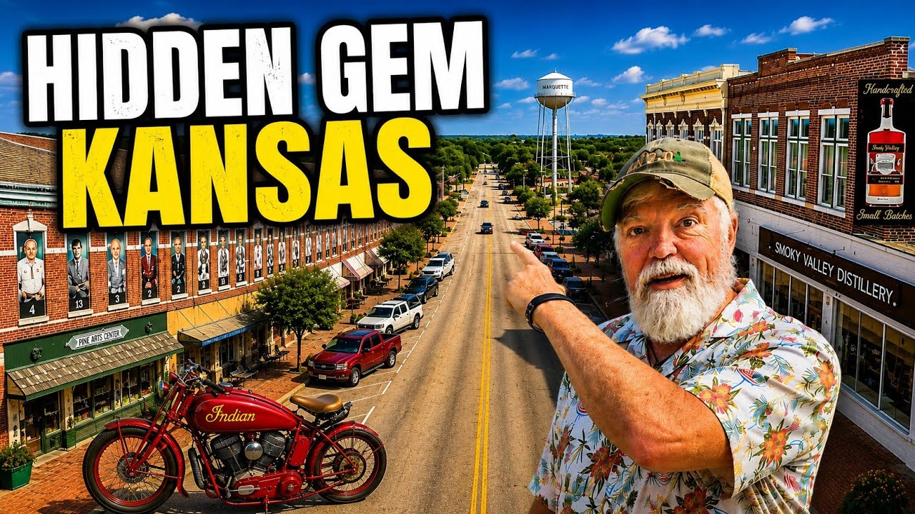 🎬 Hidden Gem Kansas? This Tiny Town Completely Surprised Me