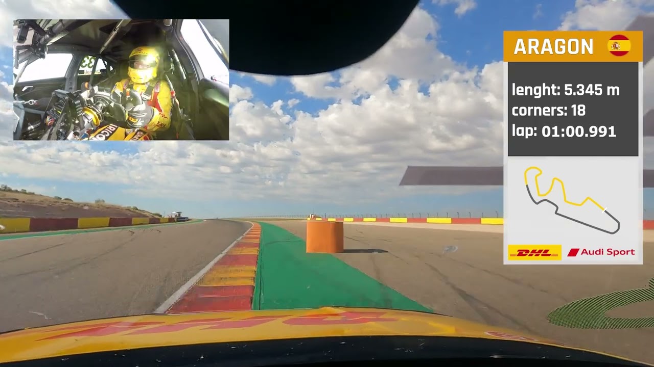 Hot lap onboard at Motorland Aragon in my Audi RS3 LMS FIA WTCR